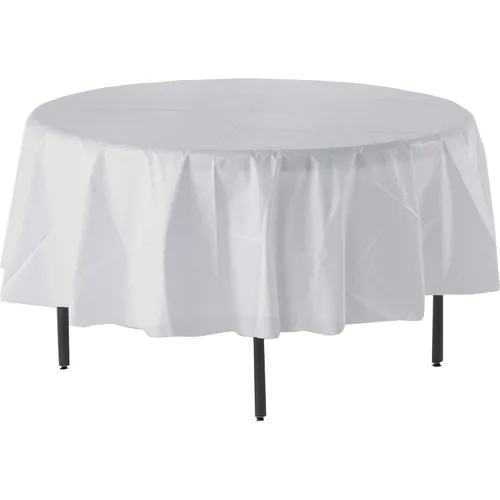 Miniatura 4 de Genuine Joe GJO10330 Mantel cobertor de plástico para mesa redonda, 24