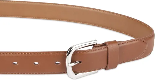 Miniatura 3 de Tienda Essentials Women's Casual Skinny Jean Belt with Single Prong Buckle (Available in Plus Size)