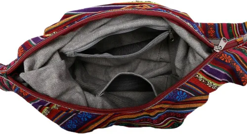 Miniatura 17 de KARRESLY - Bolso bandolera de algodón bohemio, estilo hippie, hecho a mano