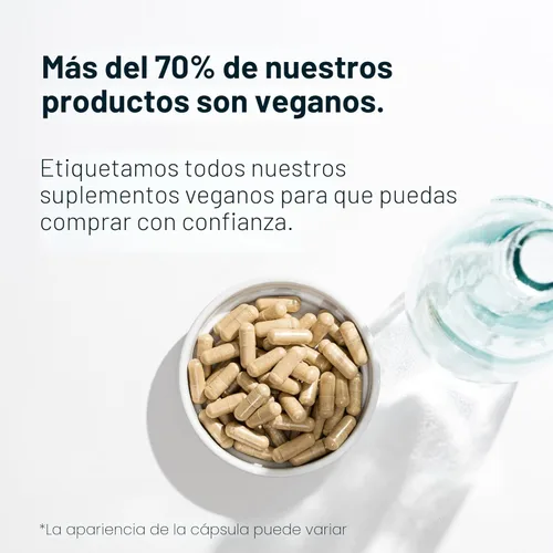 Miniatura 4 de Suplemento de Triple Complejo de Magnesio de Vital Nutrients Magnesio vegano de glicinato, malato y óxido 250mg Suplemento de magnesio de fácil