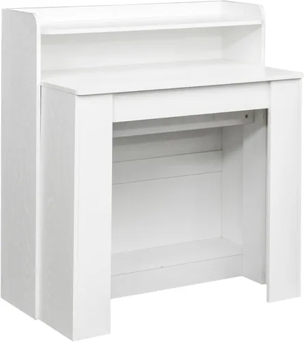 Miniatura 5 de Mesa de comedor extensible moderna con almacenamiento