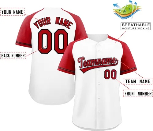 Miniatura 100 de Camisetas de béisbol personalizadas con botones de manga corta, número de nombre cosido personalizado / impreso para adultos y jóvenes