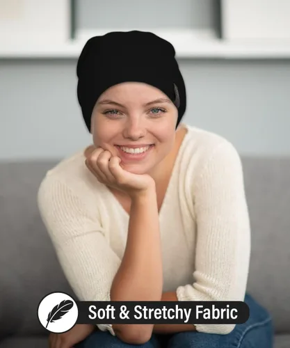 Miniatura 3 de Revony Gorro de quimioterapia - Suave y agradable al tacto - 100% algodón
