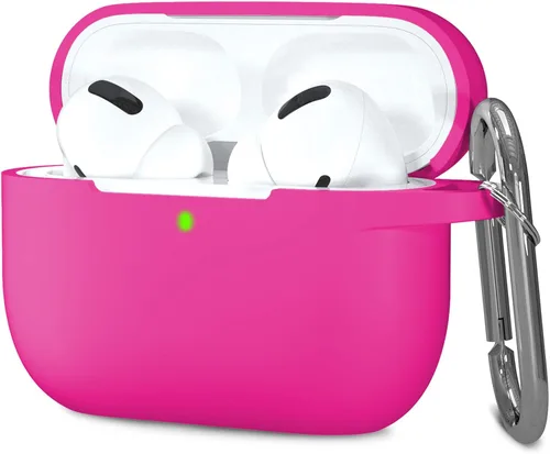 Miniatura 17 de Funda de silicona con iluminación nocturna para AirPods Pro, Hamile con llavero para Apple Airpod Pro 1ª/2ª generación 2019 2022, para mujeres