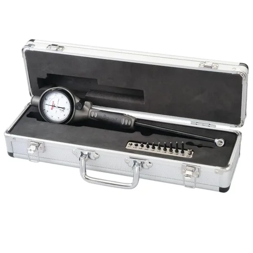 Miniatura 9 de Starrett Calibrador de diámetro del dial con funda protectora y contactos de carburo - Rango de 1.4-2.4 pulgadas, graduación de .0005 pulgadas