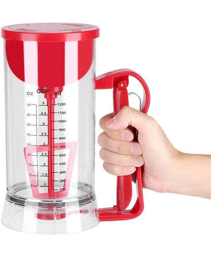 Dispensador eléctrico de revolteo, dispensador de mezclador eléctrico inalámbrico con batería, máquina para hacer panqueques, cupcakes, waffle,