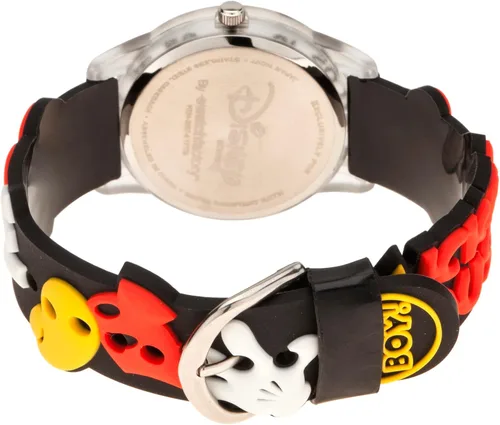 Miniatura 2 de Disney Mickey Mouse - Reloj analógico de cuarzo 3D para niños, Negro