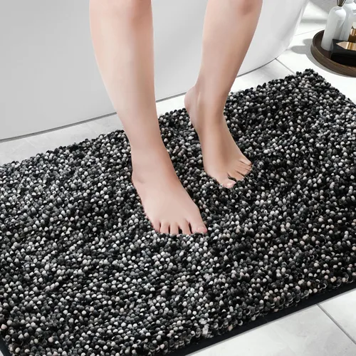 Miniatura 110 de Yimobra - Alfombra grande para baño antideslizante de 36x24 pulgadas, extra gruesa y suave, absorbente de felpilla, alfombras de baño lavables a