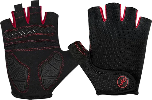 Miniatura 5 de MOREOK Guantes de ciclismo para hombresmujeres-almohadilla de gel de 0.197 in Guantes de ciclismo de medio dedo para ciclismo, levantamiento
