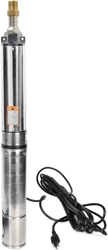 Miniatura 9 de Bomba Sumergible de Pozo Profundo con Caja de Control 1HP 115V Bomba de Pozo Sumergible Bomba de Agua Sumergible Acero Inoxidable 33 GPM, Elevación