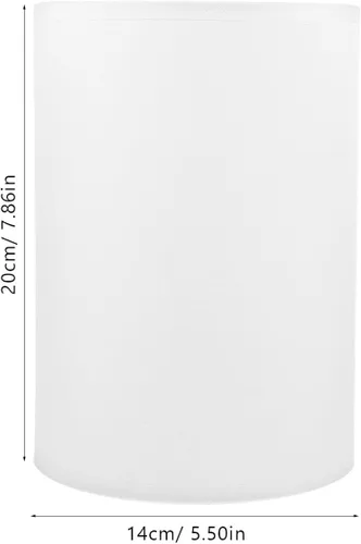 Miniatura 5 de SEWACC Pantalla de lámpara redonda de arpillera para bombillas E27, cubierta de lámpara decorativa para sala de estar, dormitorio, estudio