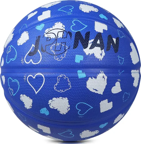 Miniatura 8 de Baloncesto tamaño 6 para niñas, niños, jóvenes y mujeres, baloncesto de goma para entrenamiento en interiores y exteriores, práctica