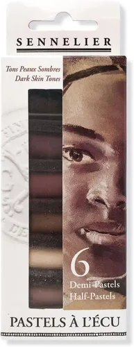 Miniatura 10 de SENNELIER Pastel francés extrasuave para artistas profesionales, medio pastel primaveral, juego de 6 MUELLE