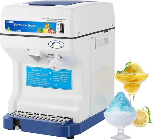 VIVOHOME Máquina eléctrica 265lbs/hr del fabricante del cono de la nieve de la máquina de afeitar de la trituradora de hielo para el uso doméstico y