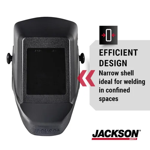 Miniatura 4 de JACKSON SAFETY - Casco de soldadura pasiva, negro, Negro, 1