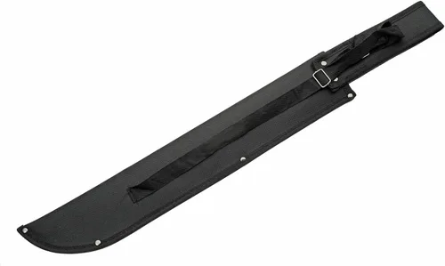 Miniatura 7 de SZCO Supplies 926956 - Machete de fantasía con mango envuelto en cordón de 25 pulgadas con funda de nailon, color negro