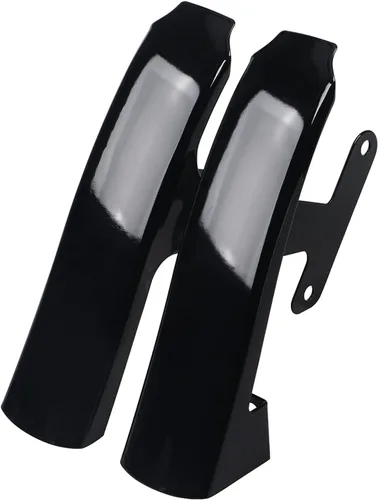 Miniatura 2 de Paneles de relleno para guardabarros de motocicleta, color negro brillante, para Harley Touring Road King Electra Glide FLHT FLHR 2009-2013