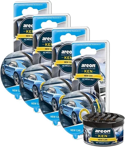 Miniatura 13 de AREON Ken - Ambientador para automóvil, aroma antitabaco, fragancia de larga duración, desodorante fragante portátil con salida de olor ajustable