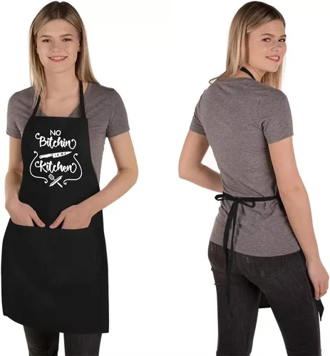 Miniatura 5 de Delantales divertidos para mujeres, bonitos delantales de cocina para cocinar, hornear, regalos de delantales de cumpleaños, Navidad para mamá