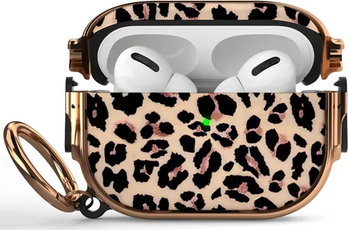 Miniatura 77 de Maxjoy Funda para AirPods 3 con cerradura, bonita funda protectora rígida para AirPod 3 de tercera generación para mujeres y hombres con llavero