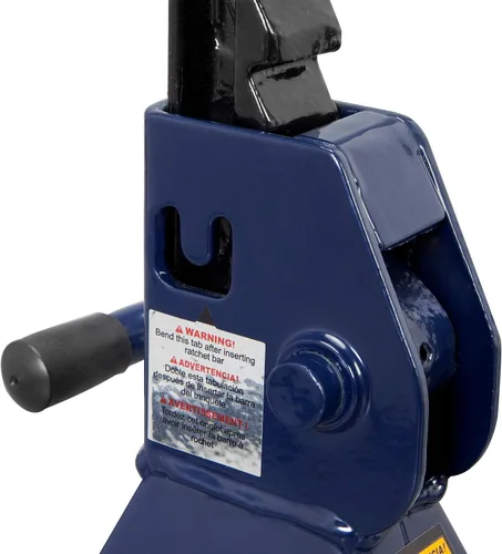 Miniatura 4 de Torin BIG RED AT82001UR - Combo de gato hidráulico de servicio/piso, con ruedas, 2 soportes de gato, 4000 libras (2 toneladas), color azul