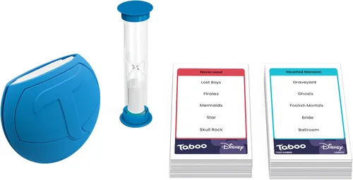 Miniatura 4 de Taboo: Edición Disney Juego de mesa de fiesta Juego temático de adivinar palabras en familia Mercancía oficialmente licenciada Juego para 2