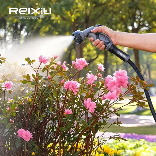 Miniatura 7 de Relxitl Garden Hose 15FT, Flexible Water Hose, Ultra Lightweight Non-Expanding hose, Leak proof, Pressure Resistant for Yard, Outdoor (Black, 15FT)
