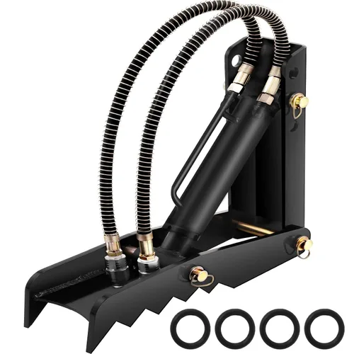 Vevor Pulgar de retroexcavadora hidráulica de 18 ", pulgar de excavadora resistente de 1/2 pulgada de grosor, soldadura de acero negro en accesorios