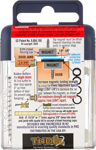 Miniatura 2 de Precision Lock PLS-24 PRO - Cierre magnético oculto, color plateado