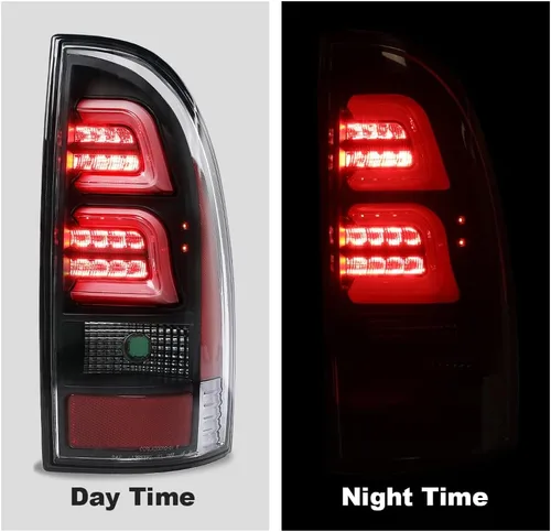 Miniatura 5 de G-PLUS Luces traseras LED montaje de la lámpara de freno trasero tubo bar Fit Toyota Tacoma 2005-2015 luces traseras de estacionamiento cromo