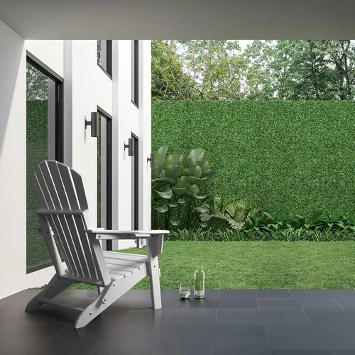 Miniatura 2 de FUNBERRY Silla plegable Adirondack, sillas para fogatas de todo clima de HDPE con portavasos para exterior Blanco