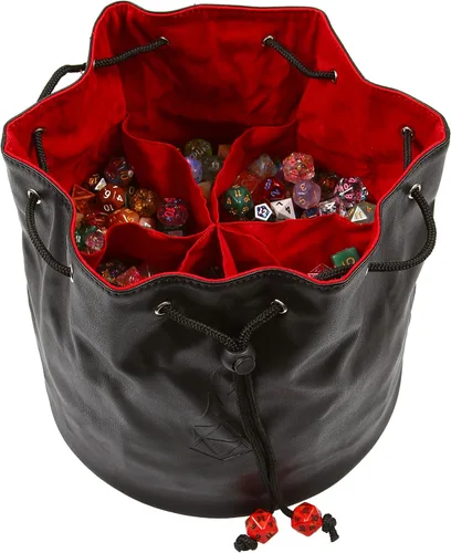Miniatura 9 de Forged Dice Co. Pouch of The Endless Hoard Bolsa de Dados - Contiene Más de 1,000 Dados Poliédricos - Bolsa de Almacenamiento de Dados con 7