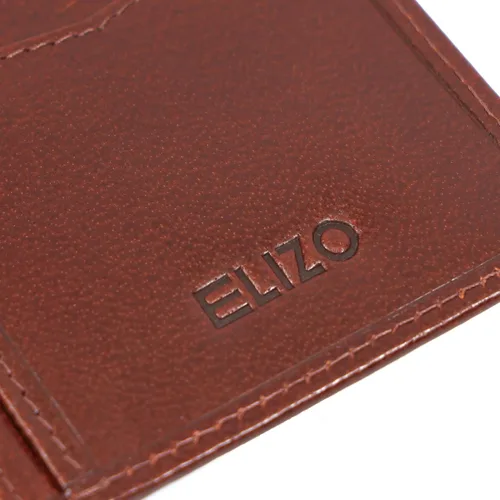 Miniatura 9 de ELIZO Carteras largas para hombre, Bourbon, Cartera larga