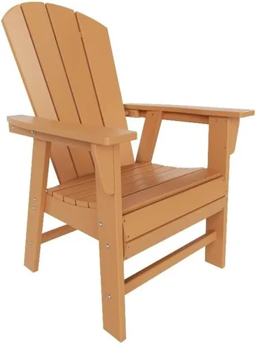 Miniatura 26 de Costaelm Sillas de césped, sillas de porche delantero, HDPE balcón, piscina, silla Adirondack, moderna silla de patio al aire libre, salón de resina