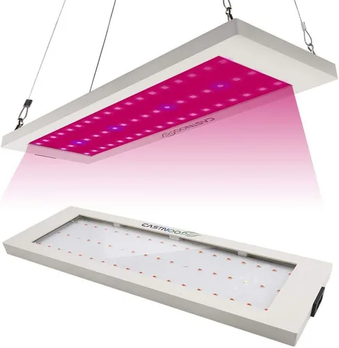 Miniatura 5 de 300 W 54 luces LED de crecimiento, lámpara de crecimiento pequeño de espectro completo con luces LED IR y UV para plantas