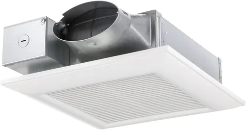 Panasonic WhisperValue Ventilador de techo/pared de baño, 50-80-100 CFM, FV-0510VS1