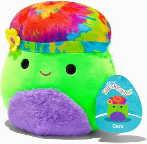 Miniatura 2 de Squishmallow - Almohada coleccionable oficial de Kellytoy Food Squad Postre, colección de animales suaves (8 pulgadas, hongo rosa Randall)