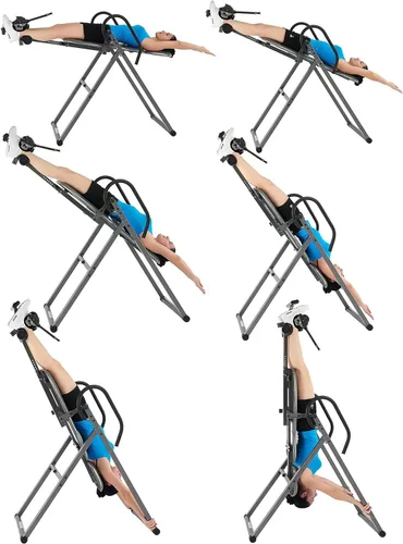 Miniatura 7 de Innova Health and Fitness Inversion Table with Adjustable Headrest, Reversible Ankle Holders, and 300 lb Weight Capacity