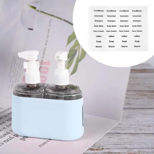 Miniatura 6 de Yamadura Botellas de viaje para artículos de tocador, recipientes de viaje aprobados por la TSA, recargables, portátiles, botellas de spray y Azul
