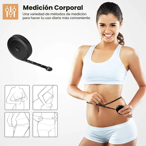 Miniatura 6 de iBayam Paquete de 2 cintas métricas para tela, cuerpo, costura, sastre, punto, vinilo, manualidades del hogar, 150 cm, suave, rosa de moda