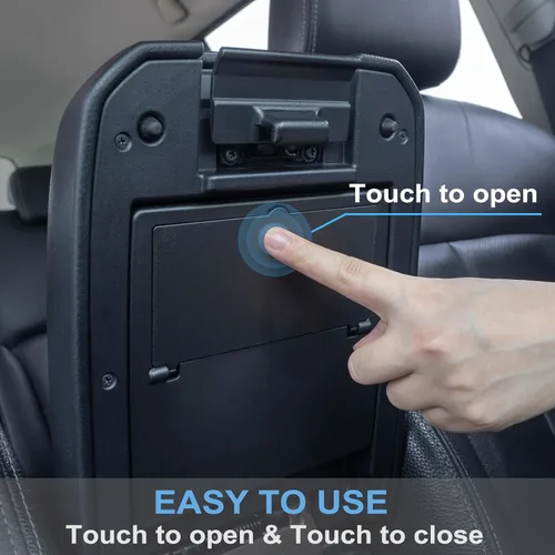 Miniatura 4 de JKCOVER Organizador de caja oculta para consola central compatible con Toyota Tacoma 2016-2021 2022 2023, accesorios reposabrazos caja