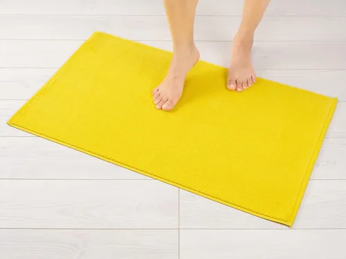 Miniatura 42 de American Soft Linen - Alfombra de baño antideslizante, 100% de algodón, 17 x 24 pulgadas, alfombras de baño lavables, tapetes peludos, color beige