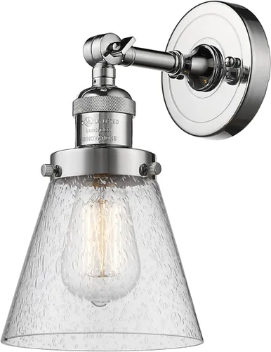 Miniatura 14 de Innovations 203-BB-G54 1 Aplique de luz, pantalla de campana pequeña, latón cepillado