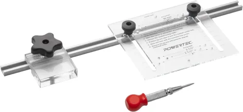 Miniatura 10 de POWERTEC Abrazaderas de instalación frontal para cajón, juego de abrazaderas ajustables para gabinete, herramienta de montaje y alineación rápida