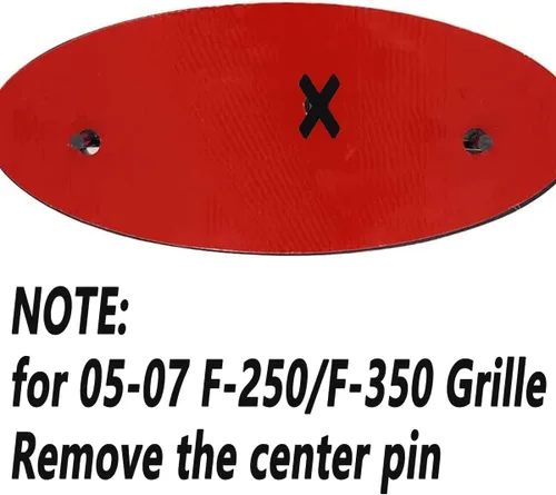 Miniatura 6 de LINOAH - Emblema de parrilla delantera y portón trasero de 9 pulgadas para 04-14 F150, 11-14 Edge, 11-16 Explorer, 06-11 Ranger, 07-14 Expedition