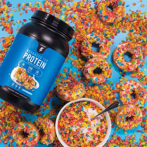 Miniatura 5 de InnoSupps Advanced Iso Protein Proteína aislada de suero 100% en polvo Sin edulcorantes artificiales Baja en grasa, baja en carbohidratos