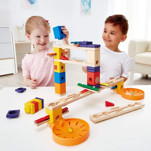 Miniatura 4 de Galardonada construcción de mármol de madera Hape Quadrilla - Music Motion