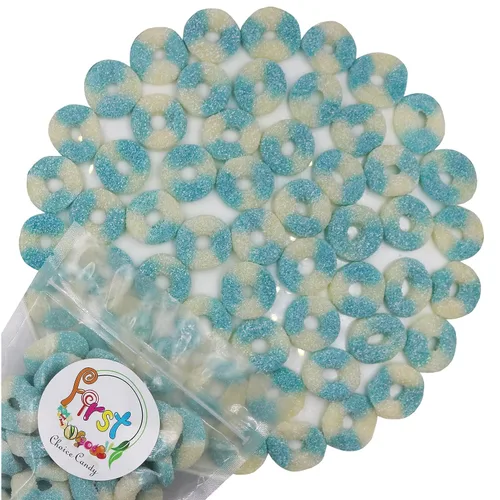 Miniatura 18 de FirstChoiceCandy Anillos de goma (mini fresa agria, 2 libras (paquete de 1))