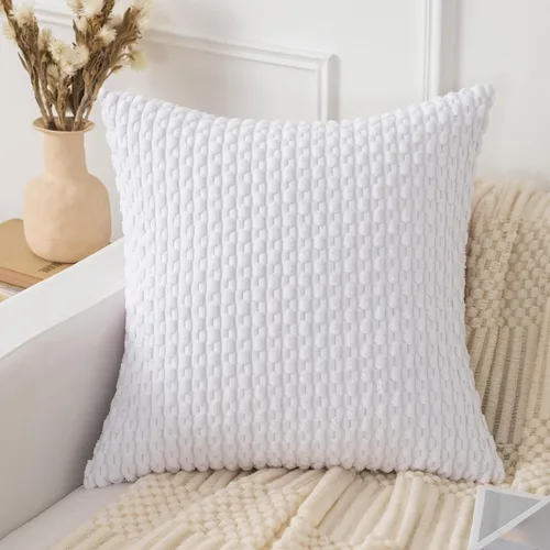 Miniatura 14 de UGASA - Funda de almohada decorativa de pana suave de otoño de 12 x 20 pulgadas, diseño bohemio a rayas, oblonga, para sofá, sala de estar, cama