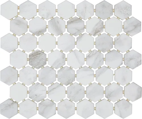 Miniatura 53 de Daltile Perpetuo - Moldura redondeada de porcelana con aspecto de mármol de porcelana de 3 x 24 pulgadas en gris eterno pulido (se vende por pieza)